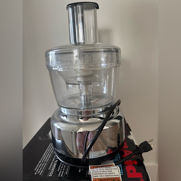 KitchenAid Silver Food Processor with Dual Cups 12cups/4cups - Picture 9 of 14